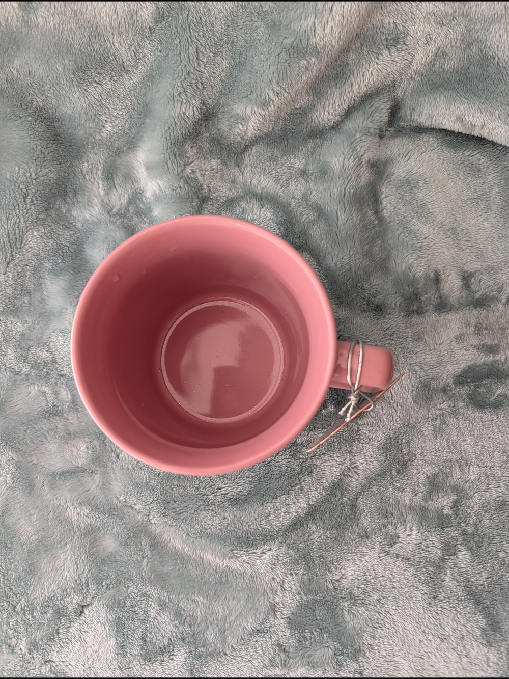 Pink Monogram 'M' Ceramic Christmas Mug - Picture 2 of 6
